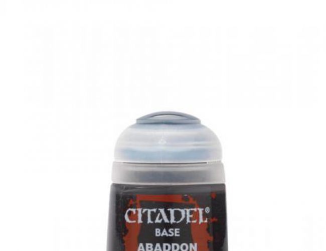 CITADEL BASE (12ML) - ABADDON BLACK (MSRP $5.40)