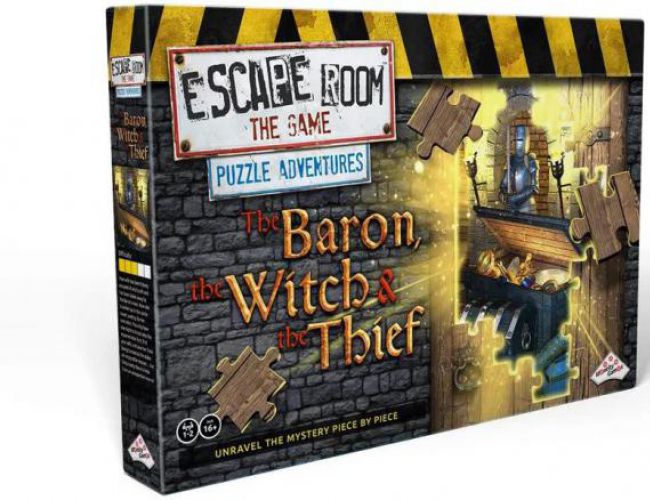 ESCAPE ROOM PUZZLE : THE BARON, THE WITCH & THE THIEF