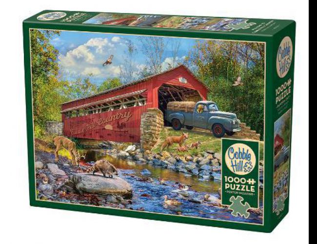 COBBLE HILL 1000 PCS WELCOME TO COBBLE HILL COUNTRY