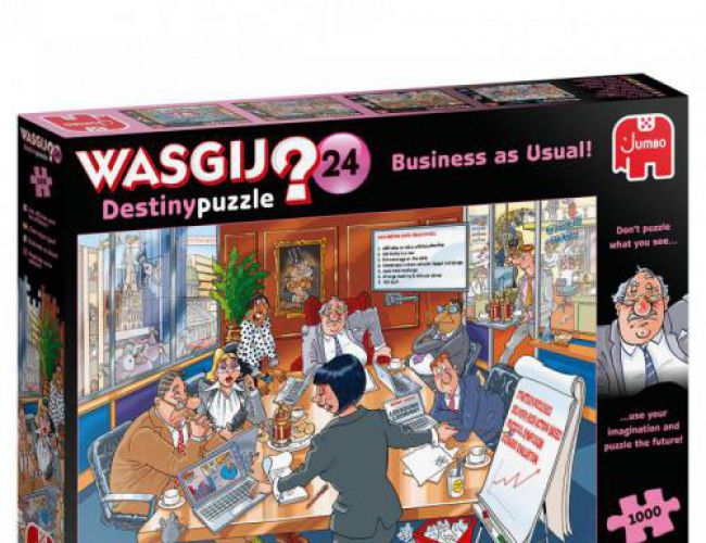 1000pc WASGIJ? DESTINY 24 - BUSINESS AS USUAL!