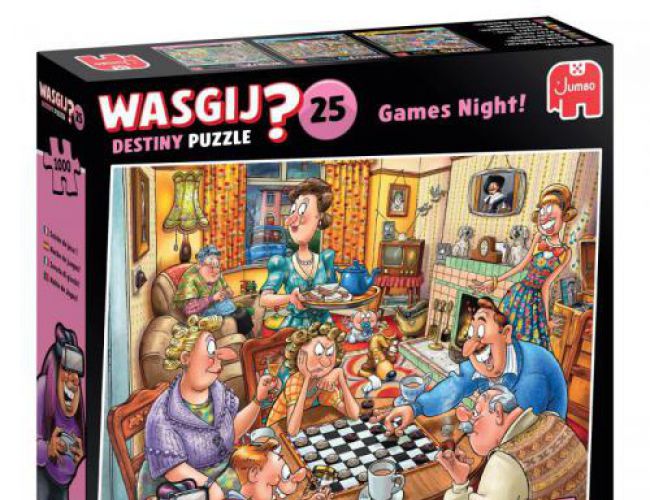 1000pc WASGIJ? DESTINY 25 - GAMES NIGHT!