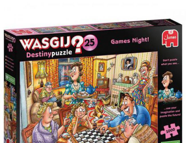 1000pc WASGIJ? DESTINY 25 - GAMES NIGHT!
