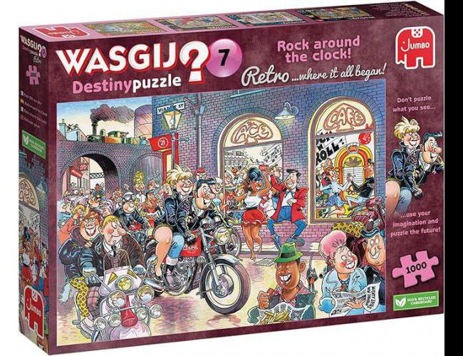 1000pc WASGIJ? DESTINY 7 - ROCK AROUND THE CLOCK!
