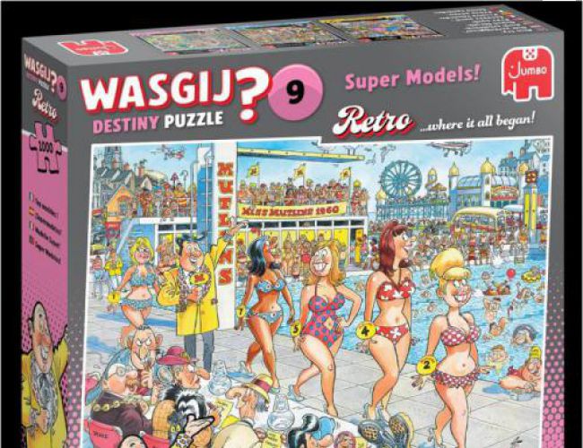 1000pc WASGIJ? DESTINY PUZZLE #9 - SUPER MODELS!
