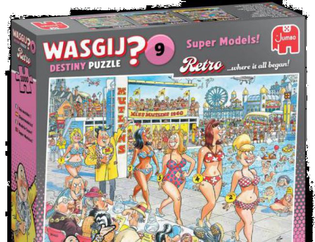 1000pc WASGIJ? DESTINY PUZZLE #9 - SUPER MODELS!