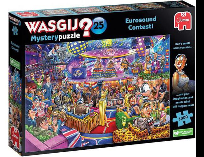 1000pc WASGIJ? MYSTERY 25 - EUROSOUND CONTEST!