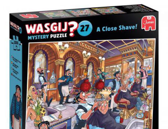 1000pc WASGIJ? MYSTERY 27 - A CLOSE SHAVE!