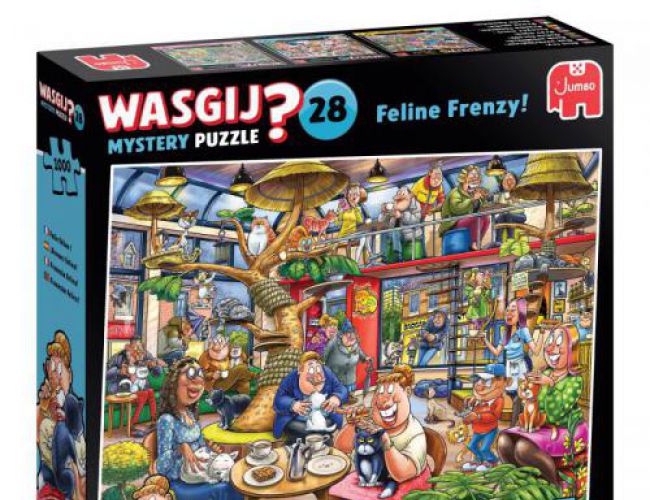 1000pc WASGIJ? MYSTERY 28 - FELINE FRENZY!