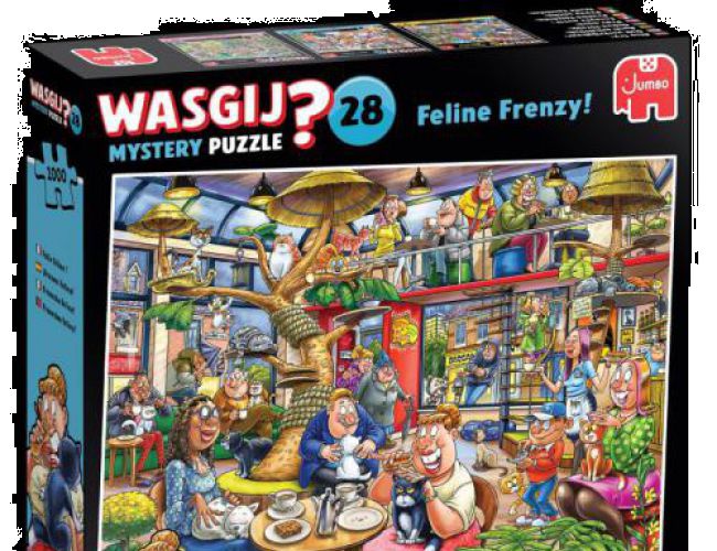 1000pc WASGIJ? MYSTERY 28 - FELINE FRENZY!