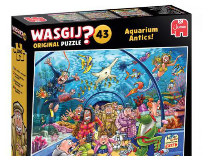 1000pc WASGIJ? ORIGINAL 43 - AQUARIUM ANTICS!