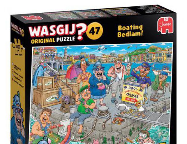 1000pc WASGIJ? ORIGINAL 47 - BOATING BEDLAM!