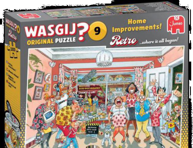 1000pc WASGIJ? ORIGINAL 9 - HOME IMPROVEMENTS!
