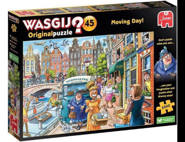 1000pc WASGIJ? ORIGINAL PUZZLE #45 - MOVING DAY!