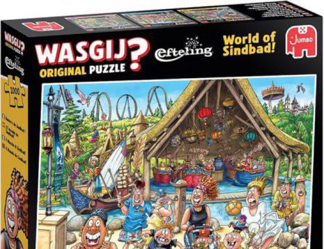 1000pc WASGIJ? ORIGINAL - WORLD OF SINDBAD!