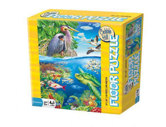 AIR AND SEA FLOOR PUZZLE (36 PCS)