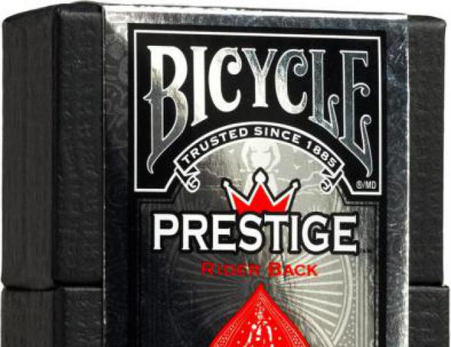 BICYCLE DECK PRESTIGE (PLASTIC CARDS)
