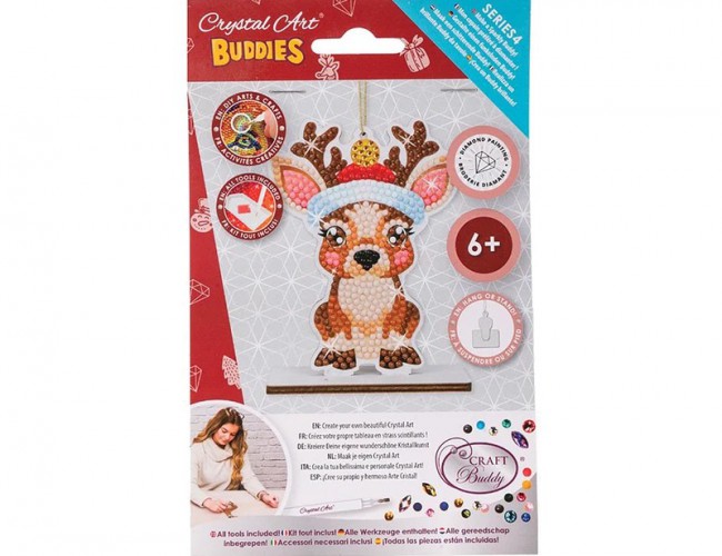 CRYSTAL ART BUDDIES - CHRISTMAS: REINDEER
