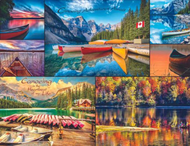 CANADIAN PHOTOGRAPHY 1000PC PUZZLE - CANOE ADVENTURES