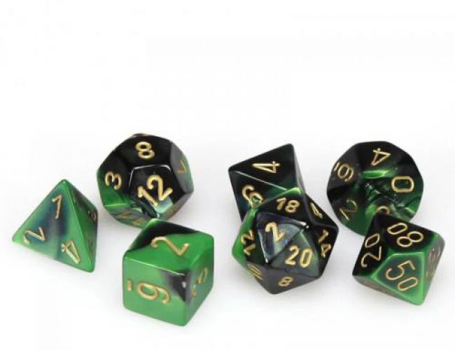 CHX 26439 GEMINI 7-DIE SET BLACK-GREEN/GOLD
