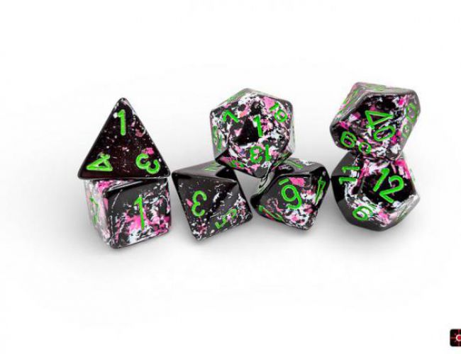 CHX DICE BLOCK 24414 - BRUSH PAINTBALL/GREEN