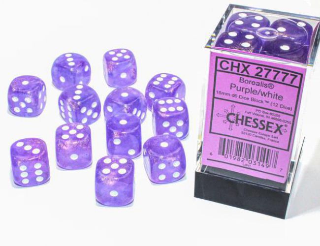 CHX27777 BOREALIS 12D6 PURPLE/WHITE