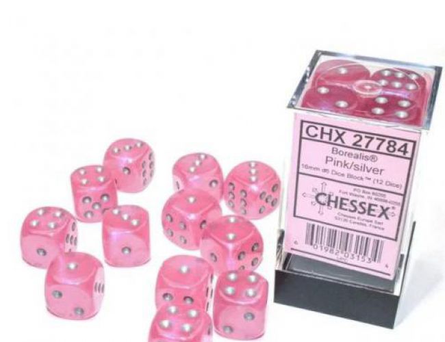 CHX27784 BOREALIS 12D6 PINK/SILVER