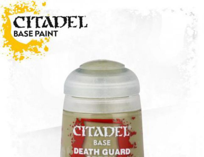 CITADEL BASE (12mL) - DEATH GUARD GREEN (MSRP $5.40)