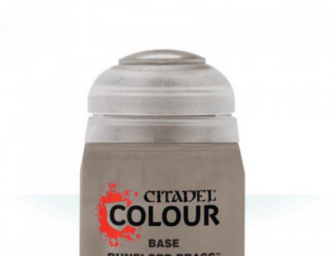 CITADEL BASE (12mL) - RUNELORD BRASS (MSRP $7.40)