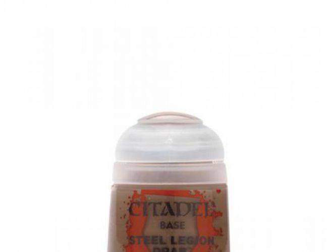 CITADEL BASE (12mL) - STEEL LEGION DRAB (MSRP $5.40)