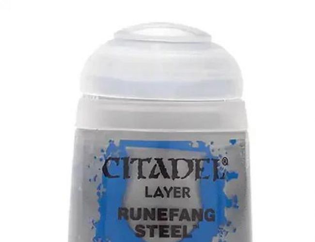 CITADEL LAYER (12ML) - RUNEFANG STEEL (MSRP $5.40)