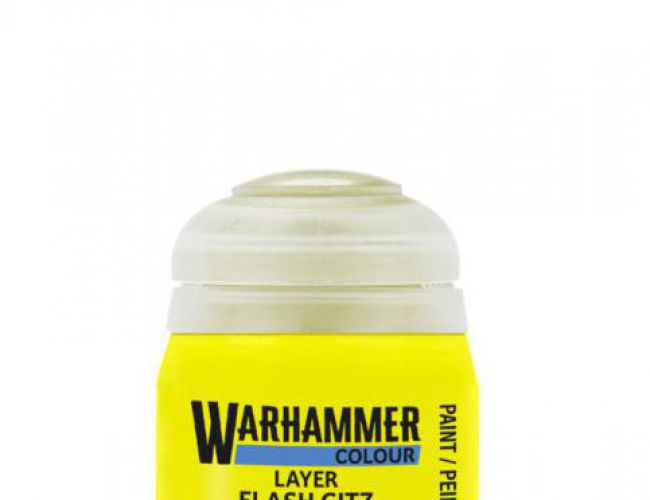 CITADEL LAYER (12mL) - FLASH GITZ YELLOW (MSRP $5.40)