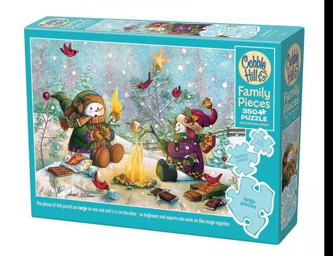 COBBLE HILL 350 PCS FAMILY PUZZLE S'MORE FUN