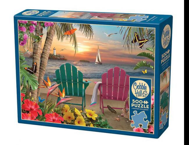 COBBLE HILL 500 PC ISLAND PARADISE