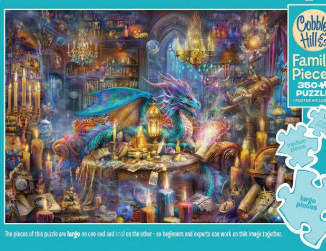 COBBLE HILL FAMILY 350PC THE LIBRARY KEEPER