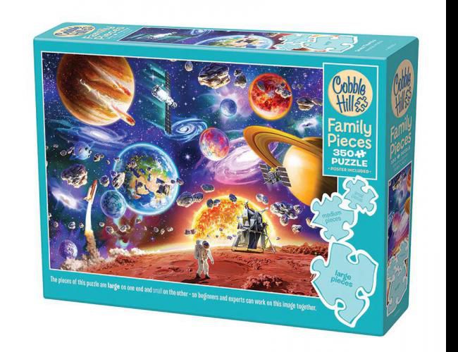 COBBLE HILL FAMILY PUZZLE (350 PCS) SPACE TRAVELS