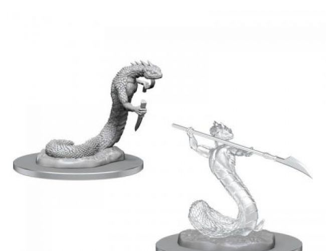 CR UNPAINTED MINIS SERPENTFOLK AND SERPENTFOLK GHOST