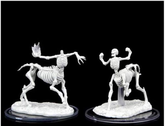 CR UNPAINTED MINIS SKELETAL CENTAURS
