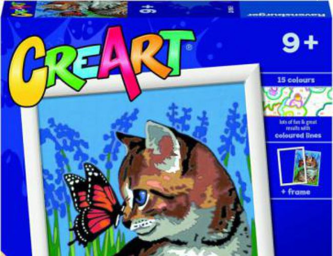 CREART PAINT BY NUMBERS - BEST FRIENDS