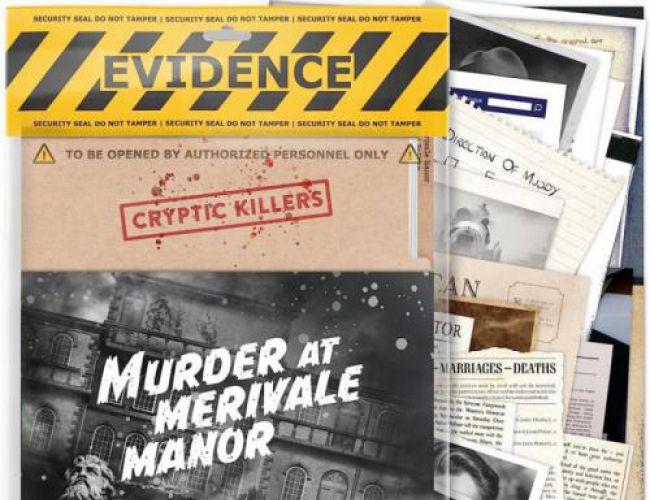 CRYPTIC KILLERS - MURDER AT MERIVALE MANOR