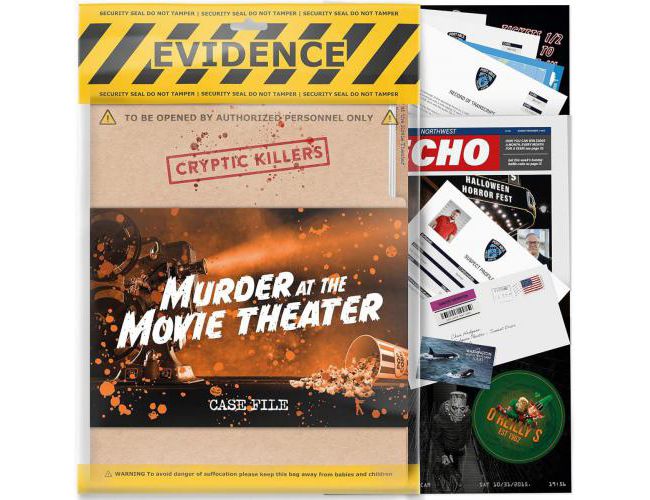 CRYPTIC KILLERS - MURDER AT THE MOVIE THEATRE