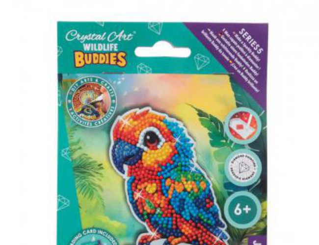 CRYSTAL ART BUDDIES - WILDLIFE: PARROT