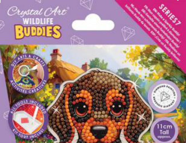 CRYSTAL ART BUDDIES - WILDLIFE: PUPPY
