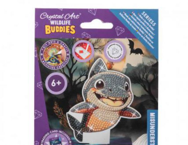 CRYSTAL ART BUDDIES: SHARK