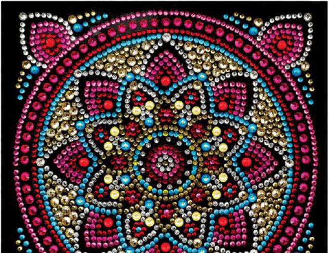 CRYSTAL ART CARD KIT - MANDALA