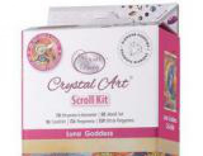 CRYSTAL ART SCROLL KIT - LUNA GODDESS