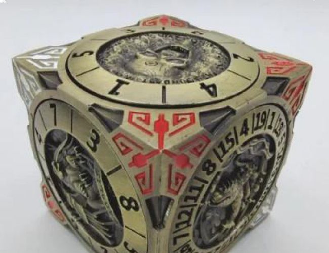 CUBE OF CHAOS - ANCIENT GOLD IN BLACK BOX