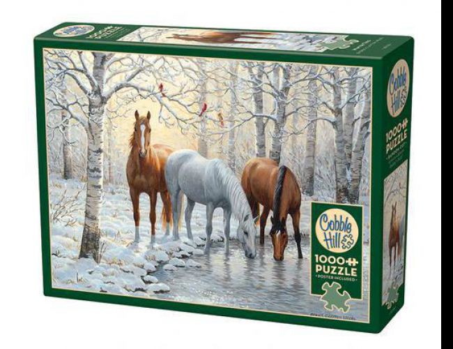 COBBLE HILL 1000 PCS WINTER TRIO