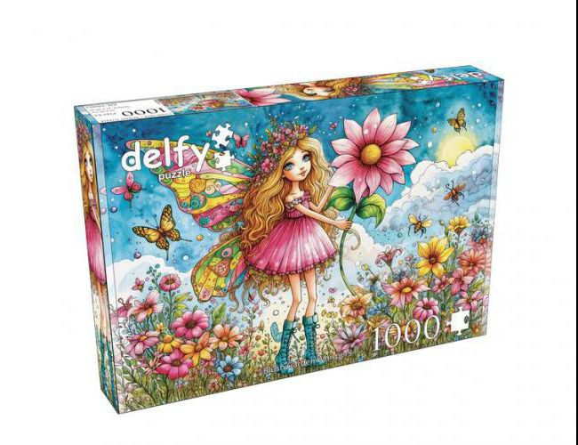 DELFY 1000 PCS - BLUSH GARDEN WHISPERS
