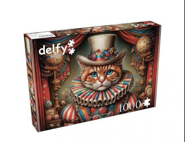 DELFY 1000 PCS - CIRCUS PURRFORMER