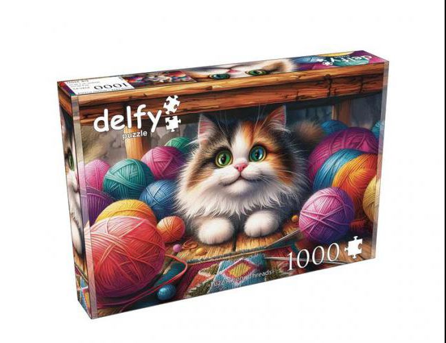 DELFY 1000 PCS - FUZZ AMONG THREADS